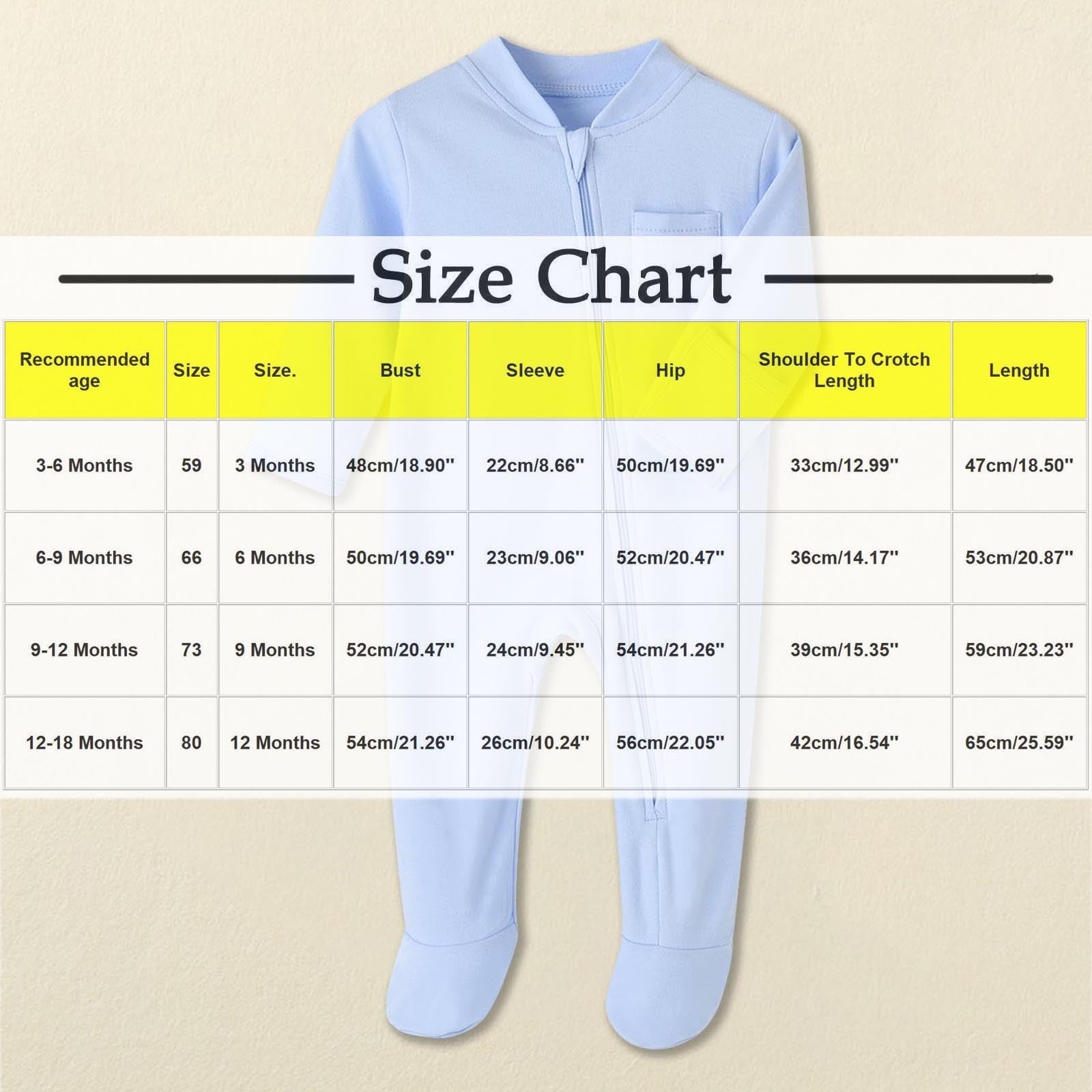 aidice Baby Boy Girl Clothes Newborn Footed Zipper Toddler Comfy Onesie Unisex Infant Rompers Clothing